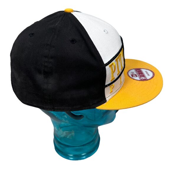 New Era 9FIFTY Pittsburgh Pirates Baseball Cap Men's Snapback Hat Retro White - Picture 2 of 8